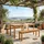 prestige home living outdoor 3tlg. Gartensitzgruppe Brian aus 100% Akazienholz, Hellbraun