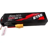 Gens Ace G-Tech 6750mAh 14.8V 60C 4S1P Lipo Battery Pack PC material case with XT90 plug (14.80 V, 6750 mAh)