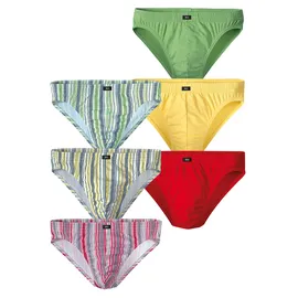 H.I.S. Slip bunt gestreift S 6er Pack