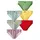 H.I.S. Slip bunt gestreift S 6er Pack