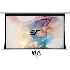 Elite Screens Saker Tab Tension AcousticPro UHD (135", 16:9), Leinwand, Weiss
