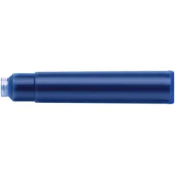 FABER-CASTELL Tintenpatrone - nicht dauerhaft - Königsblau (Packung mit 6)