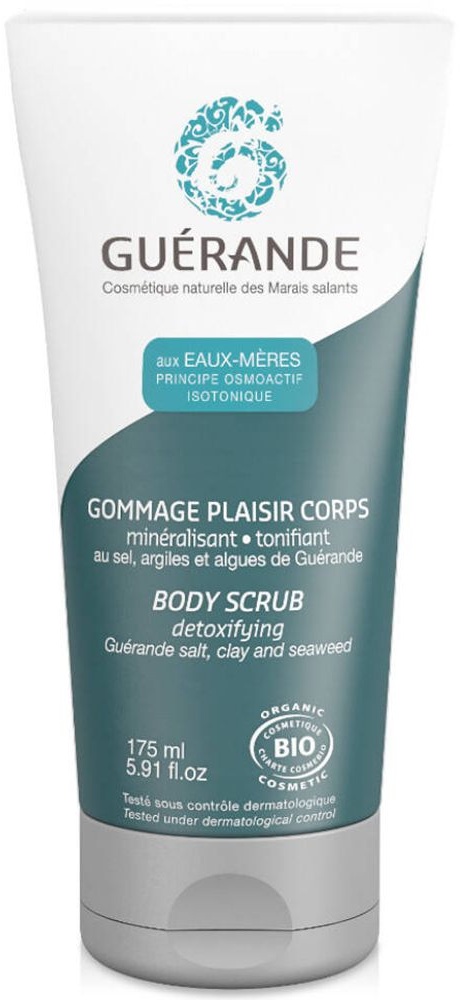 GUÉRANDE® Gommage Plaisir Corps Minéralisant - Tonifiant Bio 175 ml crème
