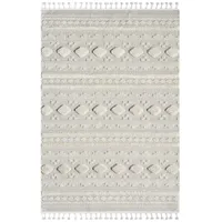 Carpet City Teppich Boho Wohnzimmer - Creme, - 160x230