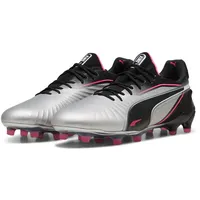 Puma King Ultimate AG/FG Herren Silver/Black/Sun Struck/White 39