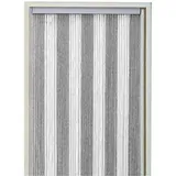 Arisol Korda Türvorhang, 100x220cm, silber/weiß