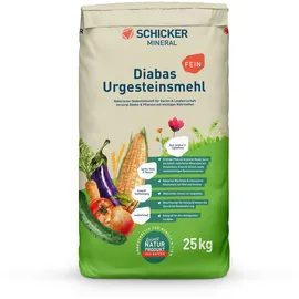 Schicker Mineral Diabas Urgesteinsmehl fein 25 kg Sack