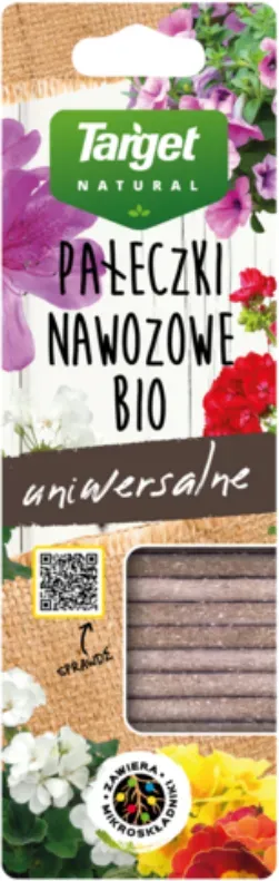 BIO-Düngestäbchen für Blumen