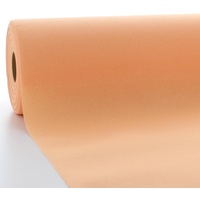 Sovie HORECA Linclass Airlaid Tischdeckenrolle Aprikot - Tischdecke 120cm x 25m - Einfarbige Papiertischdecke Rolle - Ideal für Party & Hochzeit