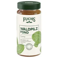 Fuchs Gewürze - Waldpilz Fond, Würzige Grundlage für Pilzsaucen, Ohne Geschmacksverstärker, Farbstoffe oder Palmfett, Gluten- und laktosefrei, 400 ml im wiederverschließbaren Glas