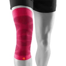 Bauerfeind Sports Kompression Kniebandage pink S