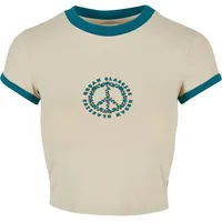 URBAN CLASSICS Cropped Tee in softseagrass/watergreen | Gr.: 5XL