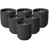 Villeroy & Boch Manufacture Collier Noir Duftkerze 6 St. schwarz