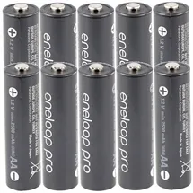 Panasonic Eneloop Pro AA 2500 mAh 10 St.