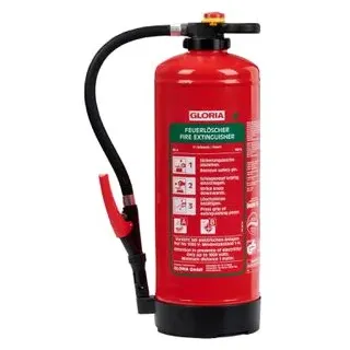 Gloria Schaumfeuerlöscher 9l Aufladegerät Brandkl.43 A 183 B m.Wandh.GLORIA