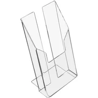 HMF 46960 Prospektständer, Prospekthalter DIN A6 Acryl, 11 x