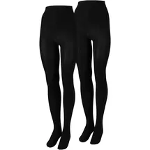 heatkeeper Heat Keeper Damen Thermo Tights 2er-Pack Schwarz M