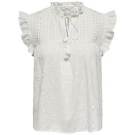 Only ONLReva Blusenshirt weiß XS