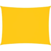 VidaXL Sonnensegel Oxford-Gewebe Rechteckig 4x5 m Gelb