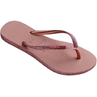 Havaianas Slim Sparkle Ii Zehensandalen Damen Rosa - 41/42 - Zehensandalen - 43/44 EU