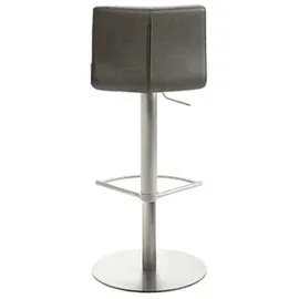 Mayer Sitzmöbel Barhocker myPABLO 42 cm höhenverstellbar Kunstleder Braun