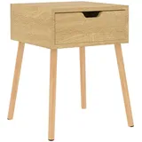 vidaXL Nachttisch Sonoma-Eiche 40x40x56 cm Holzwerkstoff