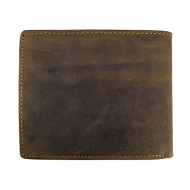 GREENBURRY Vintage 1702-Stag-3 Herren Geldbörse braun