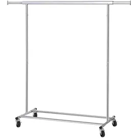 Songmics Kleiderständer Pataye 92x45x161,5 cm Silber