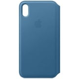 Apple iPhone XS Max Leder Folio cape cod blue