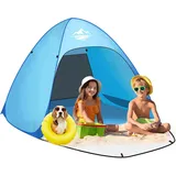 Purebox Strandmuschel Pop up 1-3 Personen/3-4 Personen Modelle, Pop up Strandmus