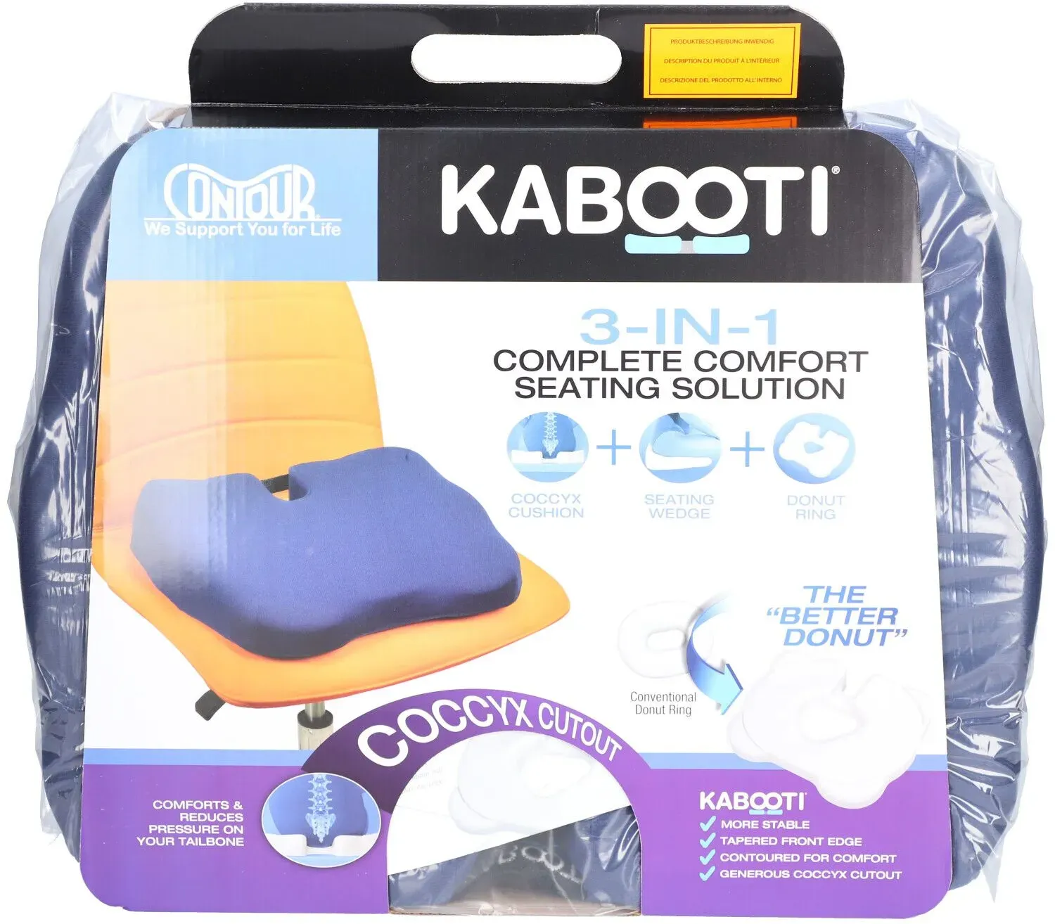 Contour Kabooti® Sitzkissen 3 in 1