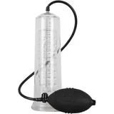You2Toys Mister Boner Pump - Penispumpe mit genoppter Penishülle und Pumpball, Vakuumpumpe zur intensiven Stimulation, transparent