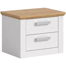 xonox.home Nachtschrank Verona 56 x 43 x 39 cm Sibiu Lärche/Eiche