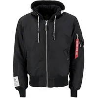 Alpha Industries Bomber Jacke MA-1 ZHP schwarz L