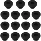 15 Stück Hochtemperaturbeständige Gummistopfen für Topfstütze mit 5 mm Stangen,