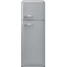 Smeg FAB30RSV5 Retro-Kühl-Gefrierkombination (222 l, 1720 mm hoch, Silber)