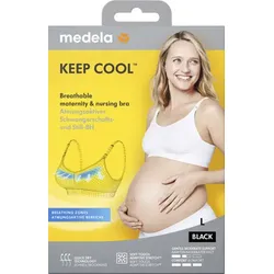 Medela Keep CoolTM Schwangerschafts- und Still-BH schwarz