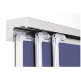 Franken PSS8200« 3-fach Konferenzschiene 200 cm silber silber,