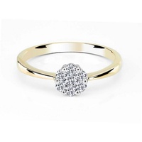 Adam & Eve Verlobungsring Verlobungsring Brillantring 585/- Gelbgold 0,25 ct. goldfarben 48