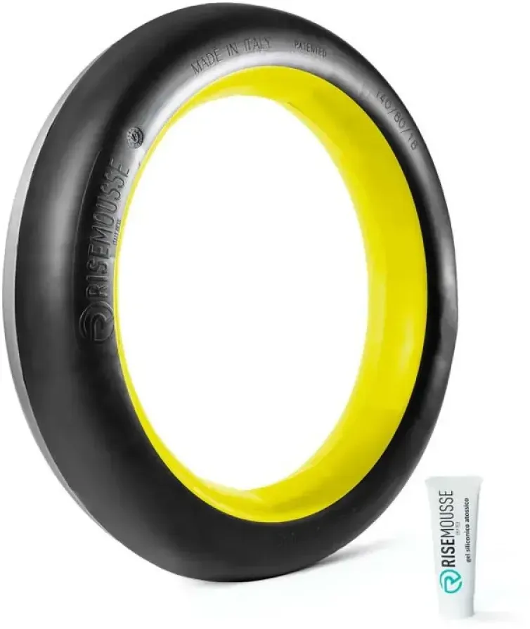 Risemousse Double-k Soft Mousse - Black - 140/80 - 18