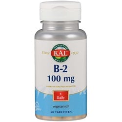 Vitamin B2 Riboflavin 100 mg Tabletten 60 St