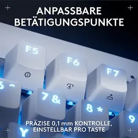 Logitech Pro X TKL Rapid mit magnetischen Analogschaltern DE