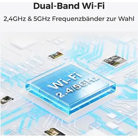 Reolink Argus Series B440 4K PT Solar Akku WLAN Weiß