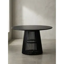 KADIMA DESIGN Esszimmertisch Ø 120 cm schwarz