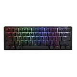 Ducky One 3 Classic Black/White Mini Gaming Tastatur, RGB LED - MX-Speed-Silver (US)