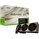 MSI GeForce RTX 5070 Inspire 3X OC 12GB GDDR7 DLSS4