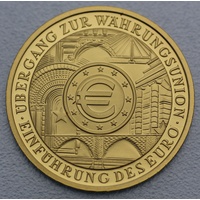Münzprägestätten Deutschland 1/2 Unze Goldmünze - 100 Euro Einführung