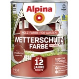 Alpina Wetterschutzfarbe 2,5 L schwedenrot