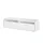 Uno Primo TV-Lowboard 184 x 51 x 52 cm Weiß Metall/Spanplatte/Holzwerkstoff