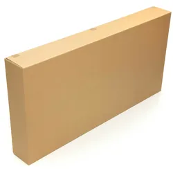 KK Verpackungen 1 Fahrradkarton 1600 x 200 x 800 mm (Außenmaß) Wellpappe Versandkartons Kartons